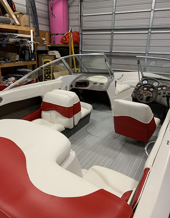 Sew Fine Company | Boat Upholstery Interior Reproduction Services